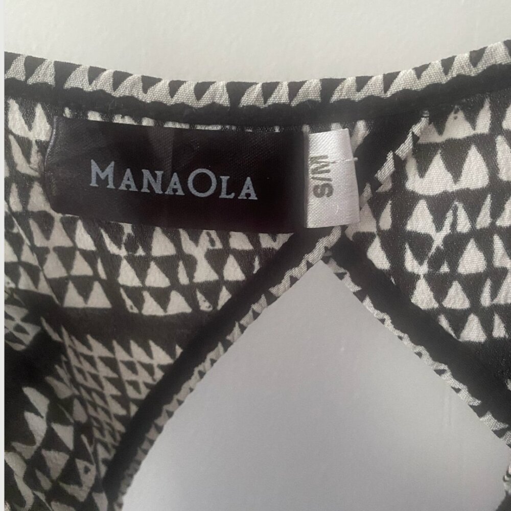 Manaola Romper Black and White S/M - Picture 2 of 3